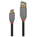 36671-Lindy 36912 cable USB USB 3.2 Gen 2 (3.1 Gen 2) 1,5 m USB C USB A Negro, Gris