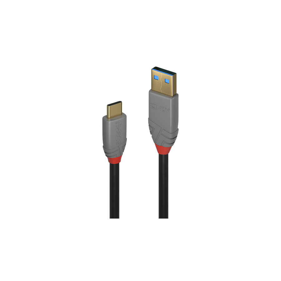 36673-Lindy 36913 cable USB 2 m USB C USB A Negro