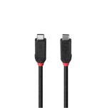 36746-Lindy 37001 cable USB USB4 Gen 3x2 1 m USB C Negro