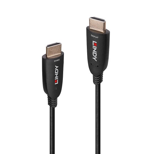 36861-Lindy 38518 cable HDMI 100 m HDMI tipo A (Estandar) Negro