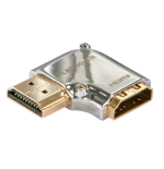 36943-Lindy 41507 cambiador de genero para cable HDMI Cromo