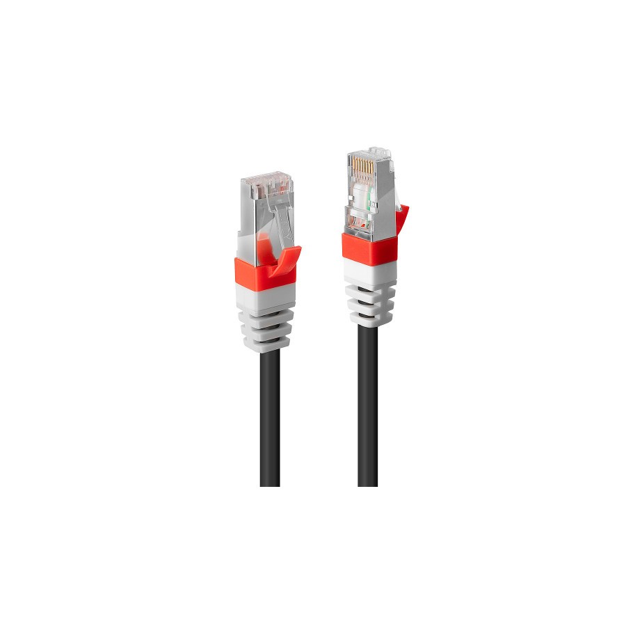 37049-Lindy 45343 cable de red Negro 50 m Cat6a S/FTP (S-STP)