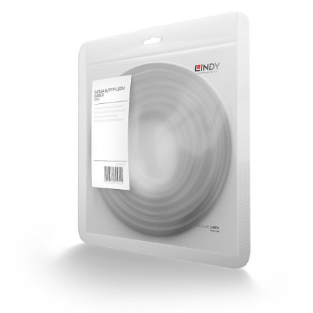 37072-Lindy 45360 cable de red Gris 30 m Cat6a S/FTP (S-STP)