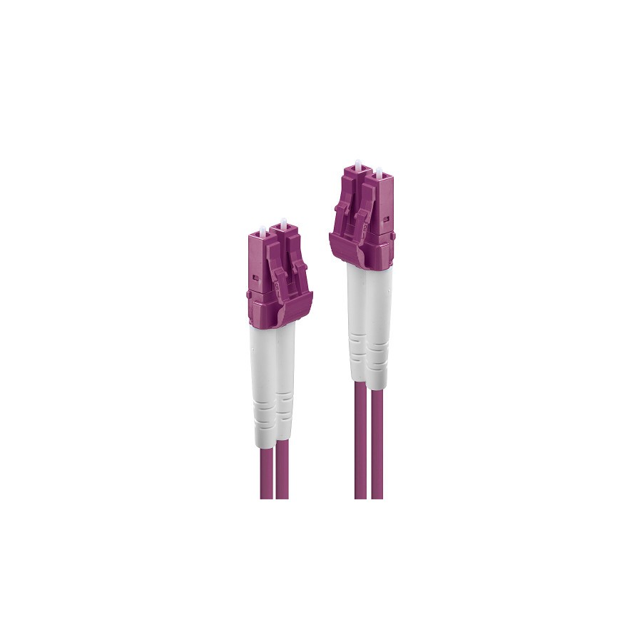 37128-Lindy 46340 Cable de fibra optica e InfiniBand 1 m LC Violeta