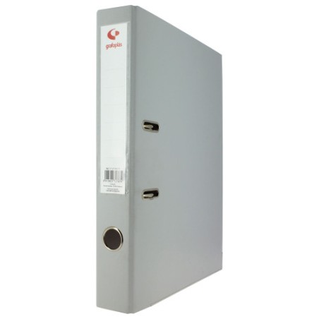 3723-ARCHIVADOR PALANCA 45 COLOR GRIS FOLIO LOMO ESTRECHO 290X350X55 GRAFOPLAS 17279371