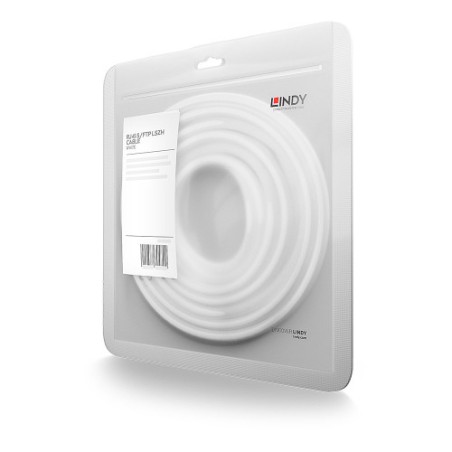 37439-Lindy 47321 cable de red Blanco 0,5 m Cat7 S/FTP (S-STP)