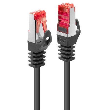 37487-Lindy 47375 cable de red Negro 3 m Cat6 S/FTP (S-STP)
