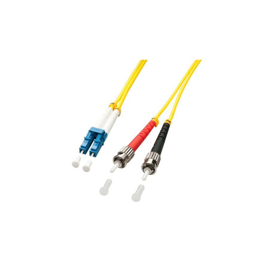 37567-Lindy 3m LC/ST Cable de fibra optica e InfiniBand Amarillo
