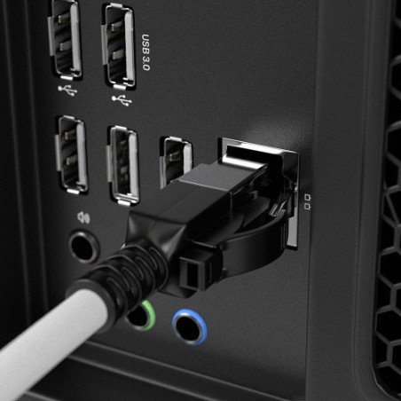 37638-Lindy 47608 cable de red Gris 15 m Cat6a S/FTP (S-STP)