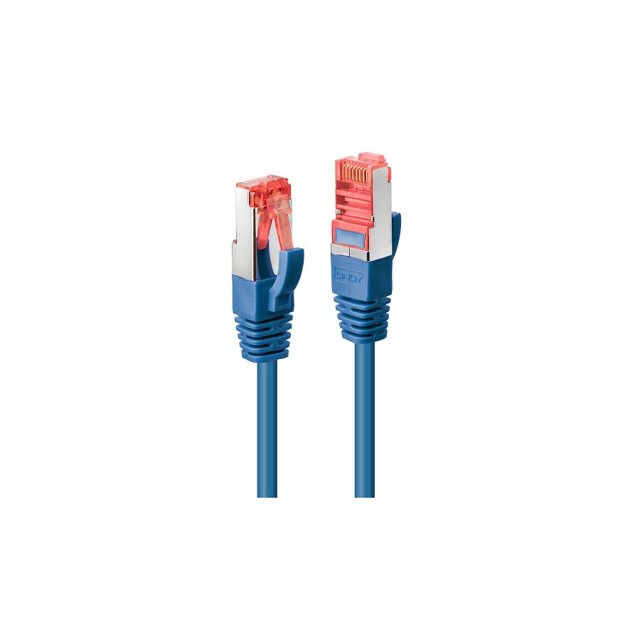37797-Lindy 47715 cable de red Azul 0,3 m Cat6 S/FTP (S-STP)