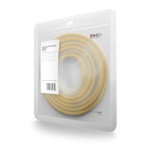 37871-Lindy 47761 cable de red Amarillo 0,5 m Cat6 S/FTP (S-STP)