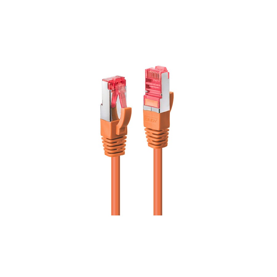 37951-Lindy 47812 cable de red Naranja 7,5 m Cat6 S/FTP (S-STP)