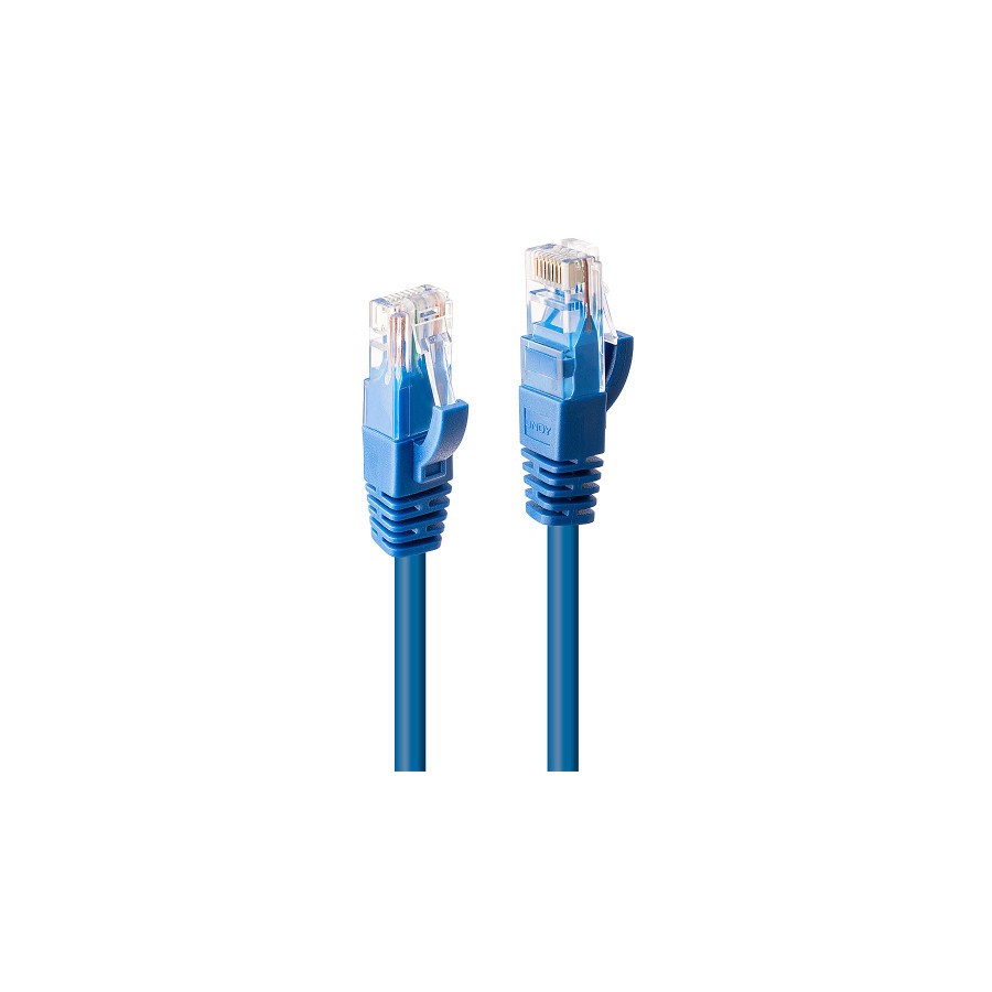 38057-Lindy 48019 cable de red Azul 3 m Cat6 U/UTP (UTP)