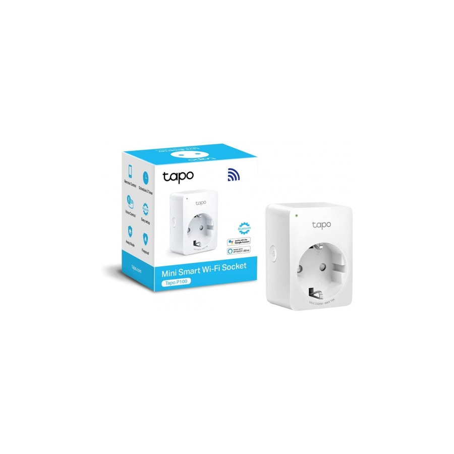 3809-Tapo P100 enchufe inteligente 2300 W Blanco