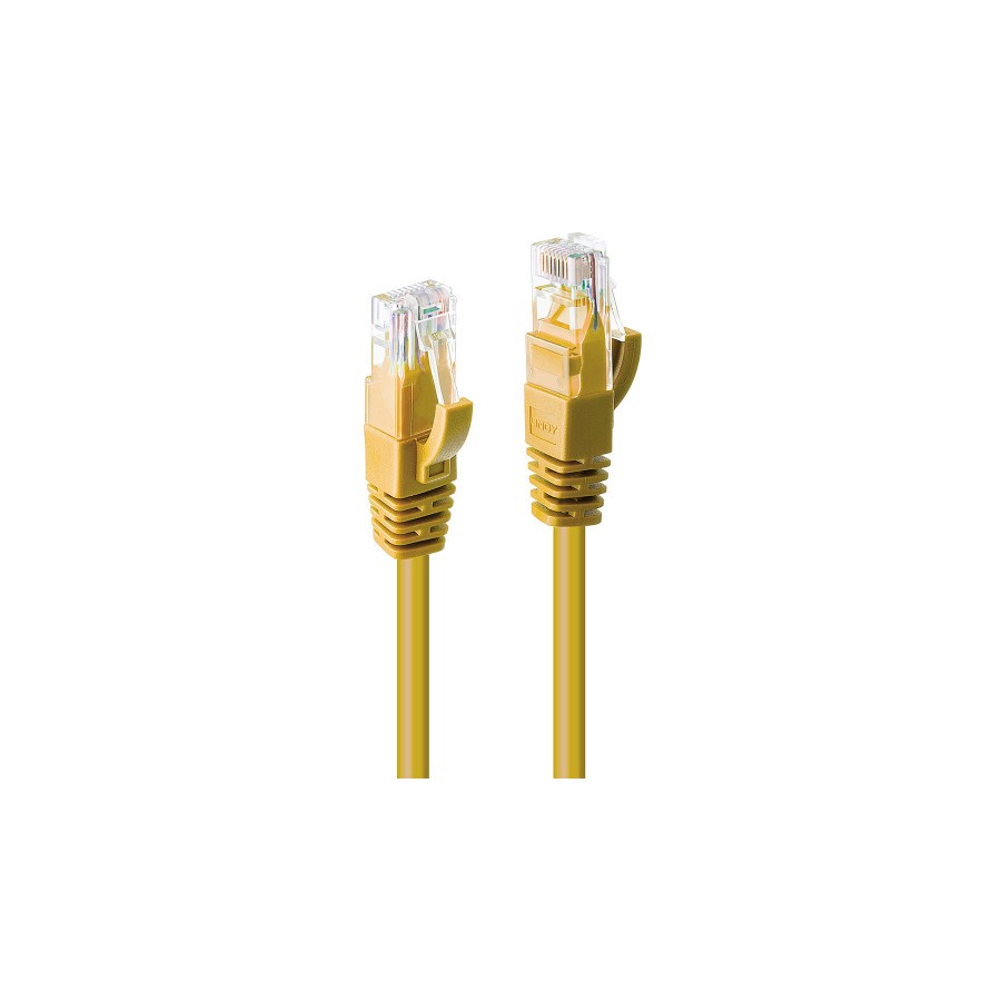 38115-Lindy 48063 cable de red Amarillo 2 m Cat6 U/UTP (UTP)