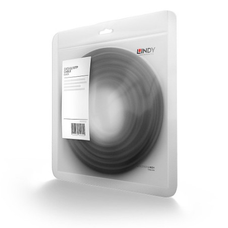 38140-Lindy 48079 cable de red Negro 3 m Cat6 U/UTP (UTP)