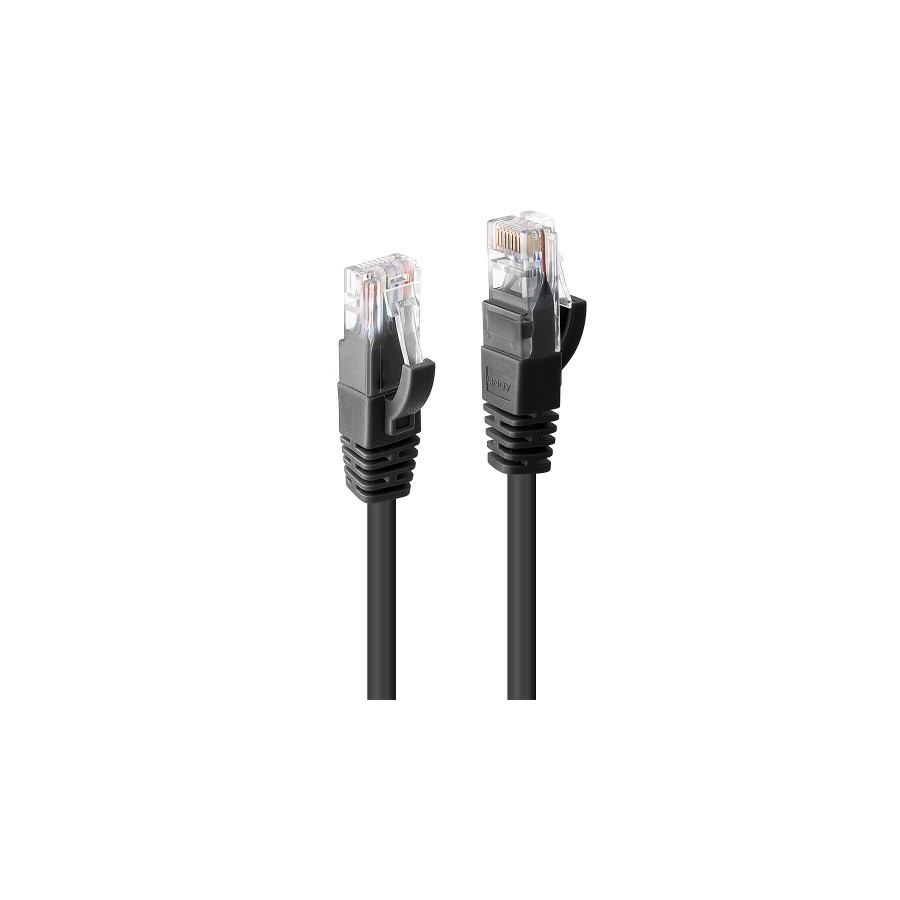 38141-Lindy 48080 cable de red Negro 5 m Cat6 U/UTP (UTP)