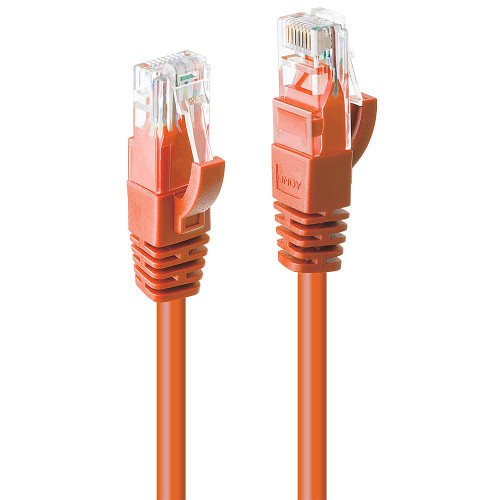 38174-Lindy 48105 cable de red Naranja 0,3 m Cat6 U/UTP (UTP)