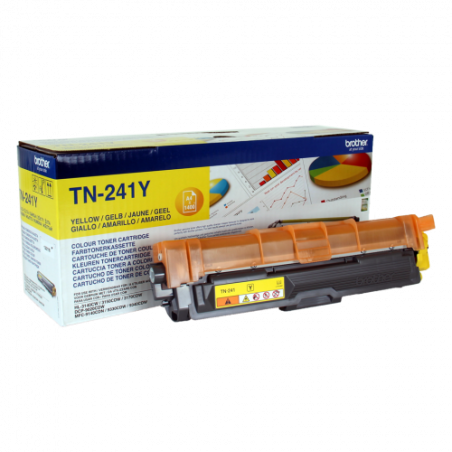 BROTHER TONER TN241Y  HL3140CW/HL3150CDW, 1.400 PAG. AMARILL