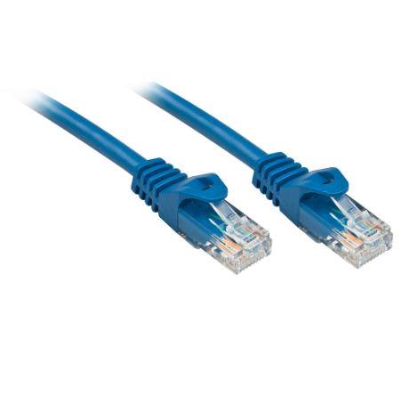 38236-Lindy RJ-45/RJ-45 Cat6 0.5m cable de red Azul 0,5 m U/UTP (UTP)