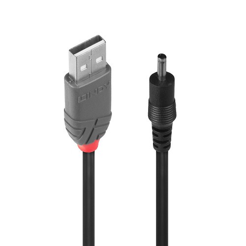 38315-Lindy 70266 cable de transmision Negro 1,5 m USB A