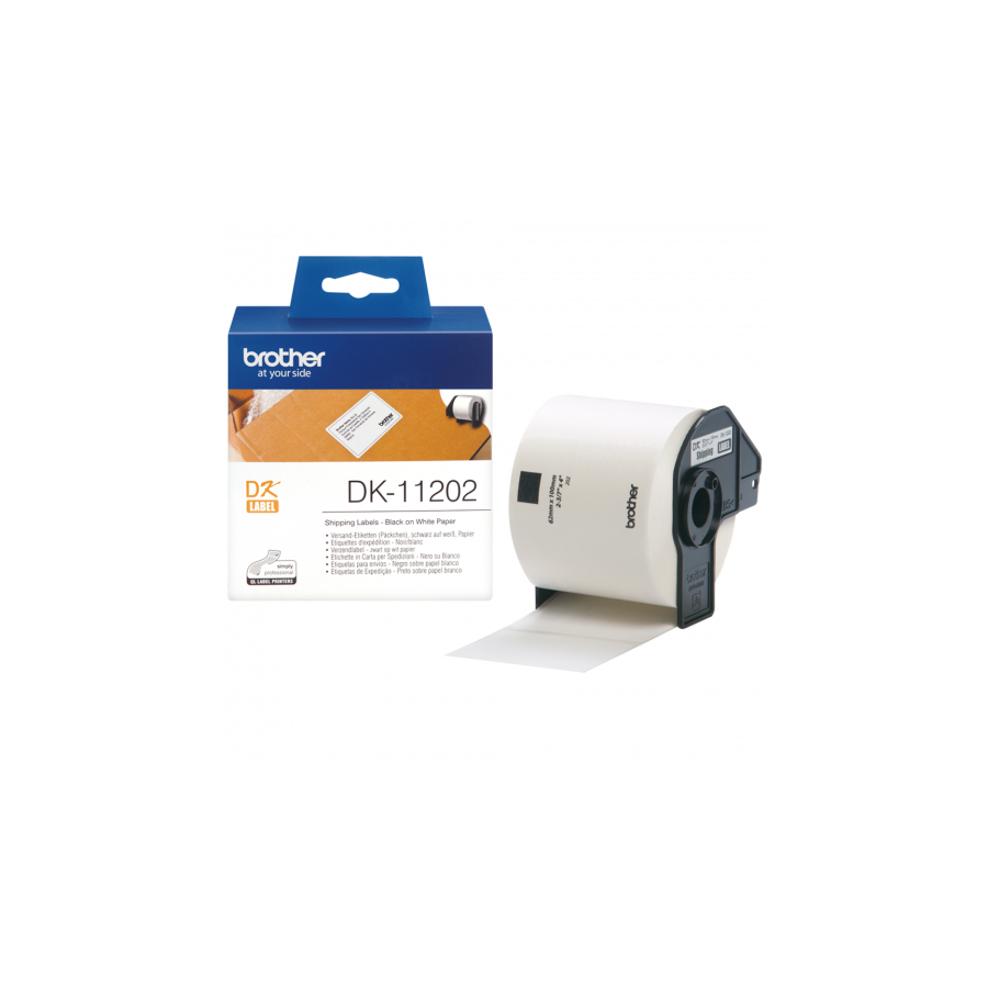 Brother Etiquetas precortadas para envios (papel termico)