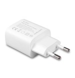 38350-Lindy 73413 cargador de dispositivo movil Universal Blanco Corriente alterna Carga rapida Interior