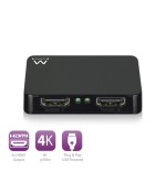 3843-Ewent EW3720 divisor de video HDMI 2x HDMI