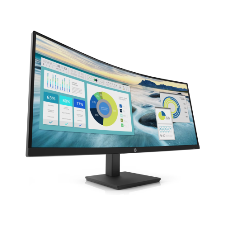 38470-HP Monitor curvo P34hc G4 WQHD USB-C