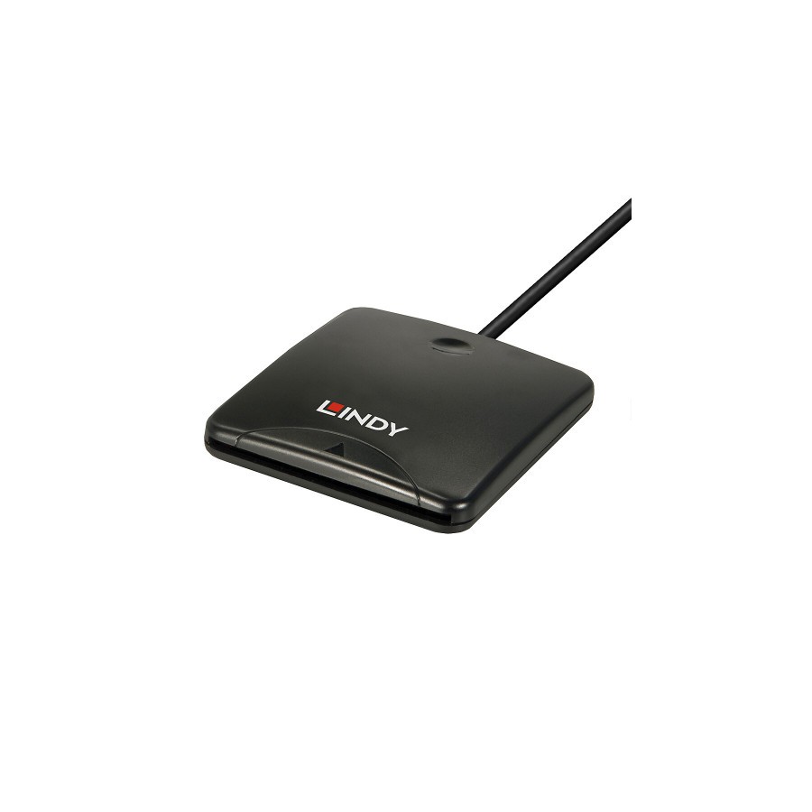 38512-Lindy 43407 lector de tarjeta magnetica USB Negro