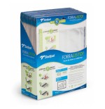 3864-BLISTER 5 FUNDAS DE FORRO CON 2 SOLAPAS AJUSTABLES 28 CM SADIPAL 02207