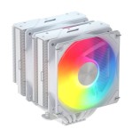 38685-FSP REFRIGERACIONES DE AIRE INTEL LGA 1851/1700/1200 AMD AM4/AM5 120MM WHITE TOP COVER HIGH-PERFORMANCE QUIET PWM