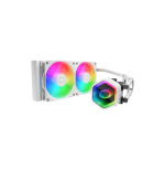 38710-VENTILADOR CPU COOLER MASTER REFRIGERACION LIQUIDA MASTERLIQUID 240 CORE II BLANCO (MLW-D24M-A18PA-RW)