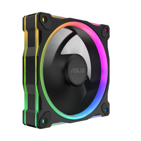38723-ASUS Prime MR120 Fan ARGB Black Carcasa del ordenador Ventilador 12 cm Negro