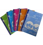 3881-CUADERNO BASICO FORMATO 4o 40 HOJAS RAYADO 3 MM SURTIDOS LAMELA 07003