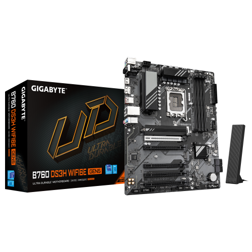 38824-PLACA GIGABYTE B760 DS3H WF6E GEN5,INTEL,1700,B760,4DDR5,256GB,HDMI+DP,4SATA+2M.2,GBLAN+WIFI6E+BT5.3,3USB3.2+2USB-