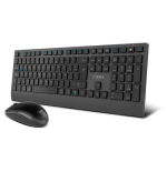 38968-NOX NXLITEDUOSP teclado Raton incluido Hogar RF Wireless + Bluetooth QWERTY Espanol Negro
