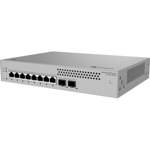 39050-HUAWEI eKit S310S Series S310S-8T2X Gestionado L2+ Gigabit Ethernet (10/100/1000) 1U Gris