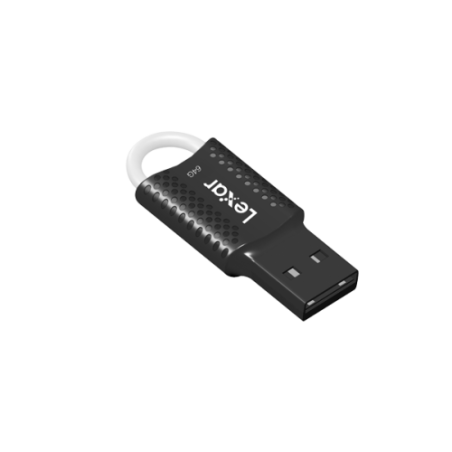 39133-Lexar JumpDrive V40 unidad flash USB 64 GB USB tipo A 2.0 Negro