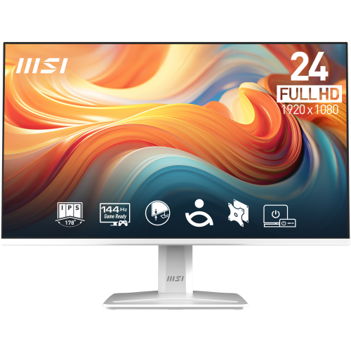 39141-MSI Pro MP243W E14 pantalla para PC 60,5 cm (23.8") 1920 x 1080 Pixeles Full HD LCD Blanco