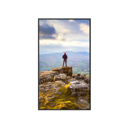 39148-Sharp PN-E439 Pantalla plana para senalizacion digital 109,2 cm (43") LCD 350 cd / m2 4K Ultra HD Negro 16/7