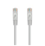 39176-Nanocable Cable de red latiguillo RJ45 LSZH Cat.6A UTP AWG24, Gris, 1.0 m