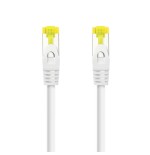 39224-Nanocable Cable de red latiguillo RJ45 LSZH Cat.6A SFTP AWG26, Blanco, 0.5m