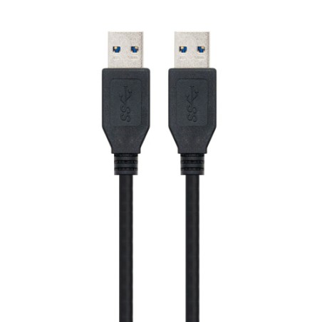 39420-Nanocable 10.01.1001-BK cable USB 1 m USB 3.2 Gen 1 (3.1 Gen 1) USB A Negro