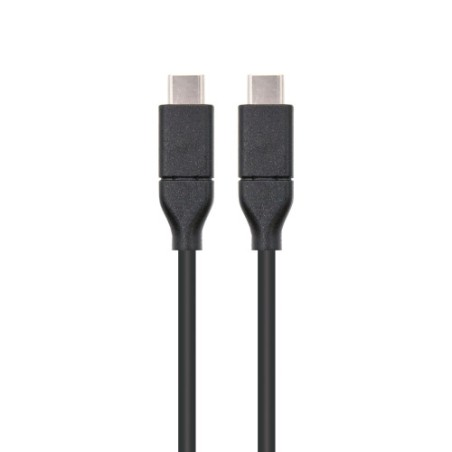 39422-Nanocable USB 3.1, 1m cable USB USB 3.2 Gen 2 (3.1 Gen 2) USB C Negro