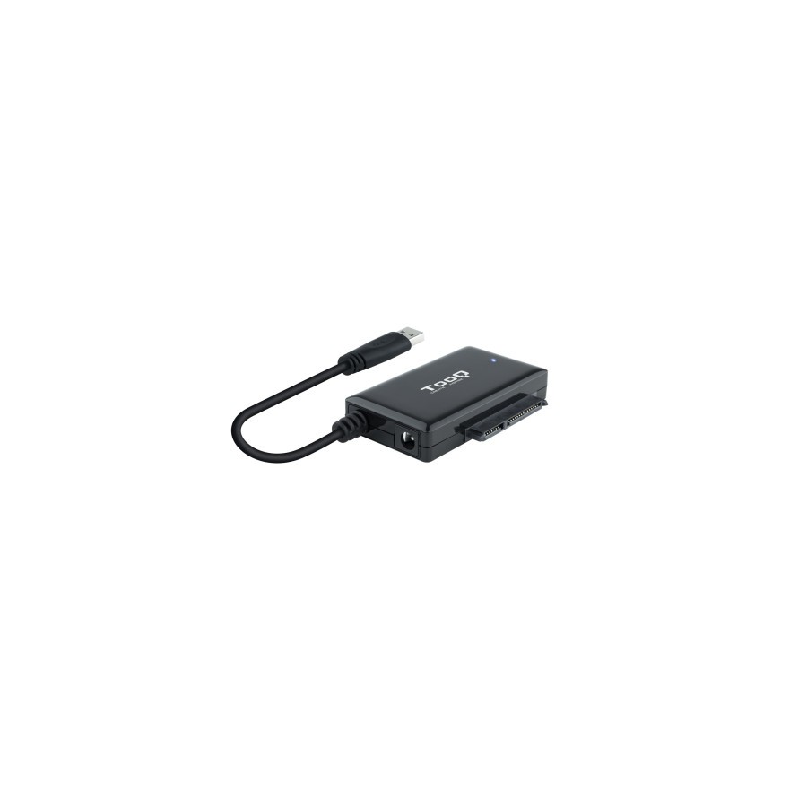 39427-TooQ TQHDA-01A base de conexion para disco duro USB 3.2 Gen 1 (3.1 Gen 1) Type-A Negro