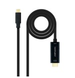 39533-Nanocable Cable Conversor USB-C a HDMI 1.4 4K@30HZ 3 m, Negro