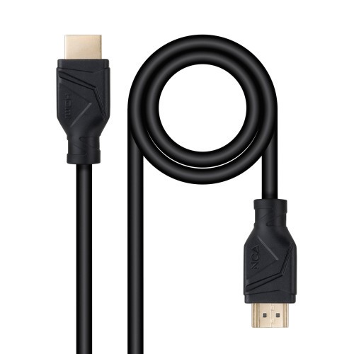 39637-Nanocable Cable HDMI V2.1 8K@60Hz 48Gbps CCS, A/M-A/M, Negro, 3 m