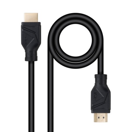 39639-Nanocable Cable HDMI V2.1 8K@60Hz 48Gbps CCS, A/M-A/M, Negro, 5 m