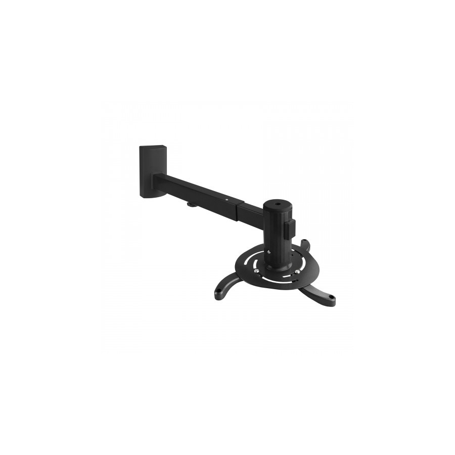 39691-TooQ SOPORTE UNIVERSAL DE PARED GIRATORIO 360o E INCLINABLE PARA PROYECTOR NEGRO